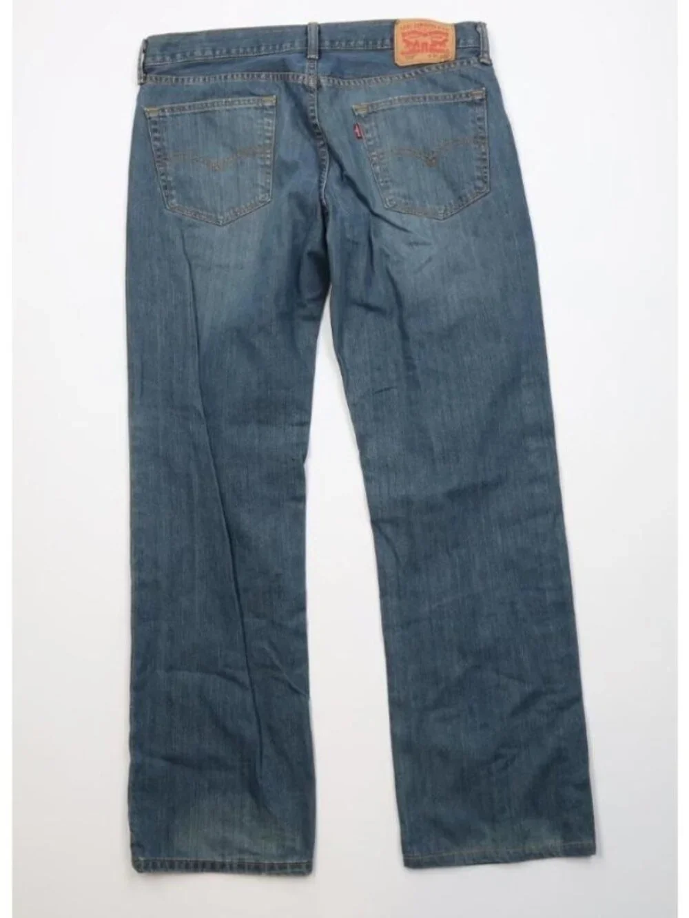 Vintage Y2K Levis 559 Mens 34x32 Faded Relaxed Straight Wide Leg Denim Jeans
